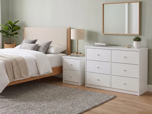 Core Erin White Bedroom Furniture