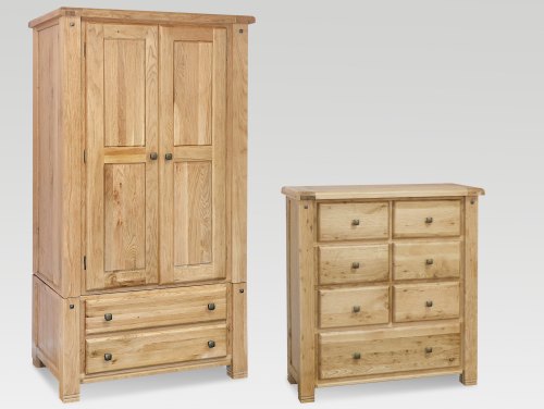 ASC Balmoral Oak Assembled Bedroom Furniture