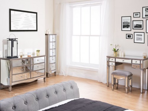 Birlea Elysee Mirrored Assembled Bedroom Furniture