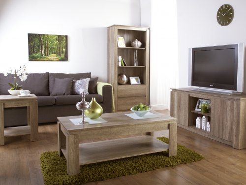GFW Canyon Oak Flat Packed Living Room Furniture