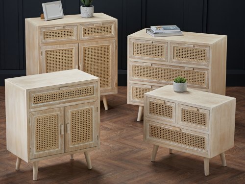 LPD Toulouse Rattan and Oak Flat Packed Living Room Furniture