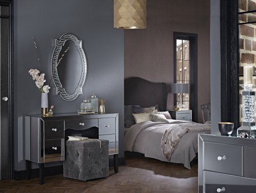 LPD Valentina Mirrored Assembled Bedroom Furniture