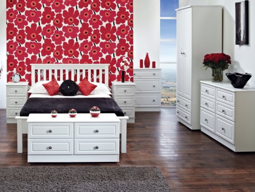 Welcome Pembroke White Ash Assembled Bedroom Furniture