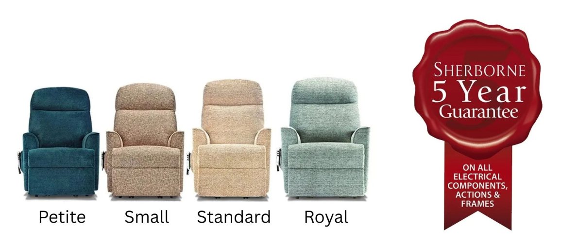 Sherborne Harrow Riser Recliner Chair Size Options