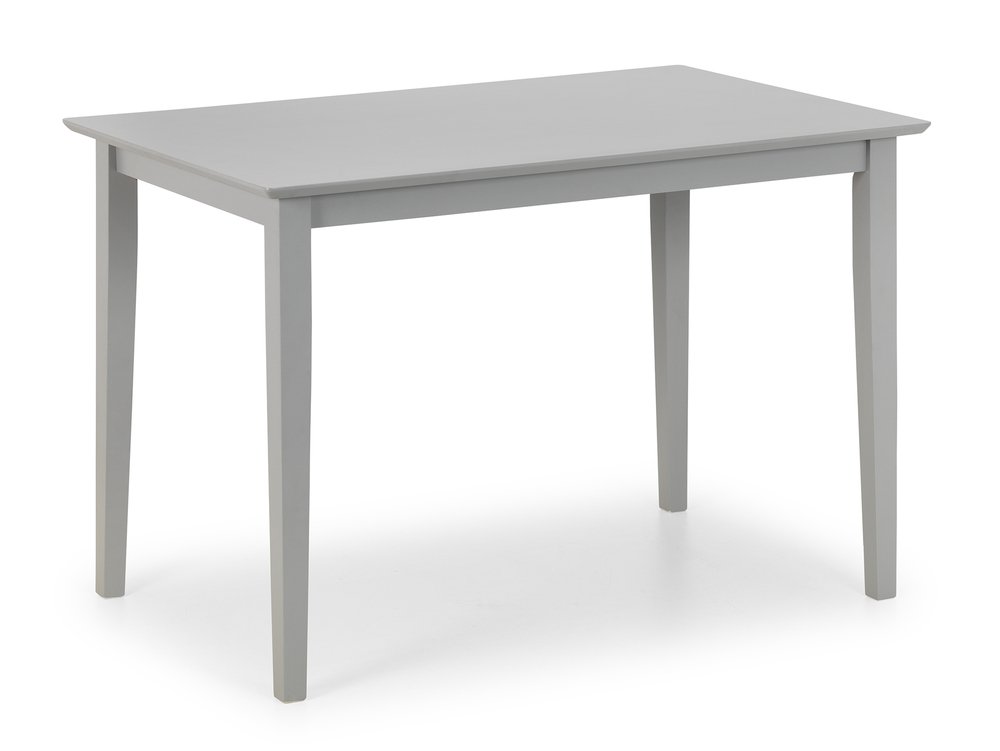 Julian Bowen Julian Bowen Kobe 112cm Lunar Grey Dining Table and 4 Chairs Set