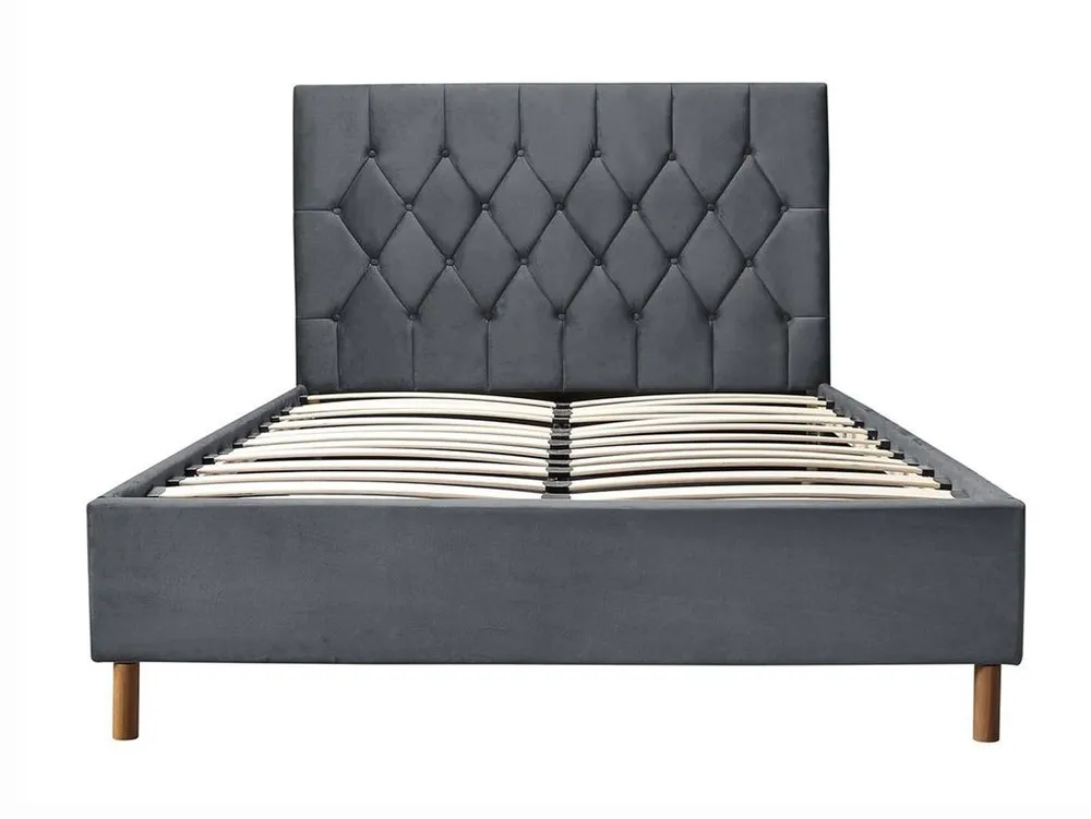 Birlea Birlea Loxley Grey Fabric Bed Frame