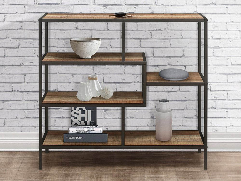 Birlea Birlea Urban Rustic Wide Shelving Unit (Flat Packed)
