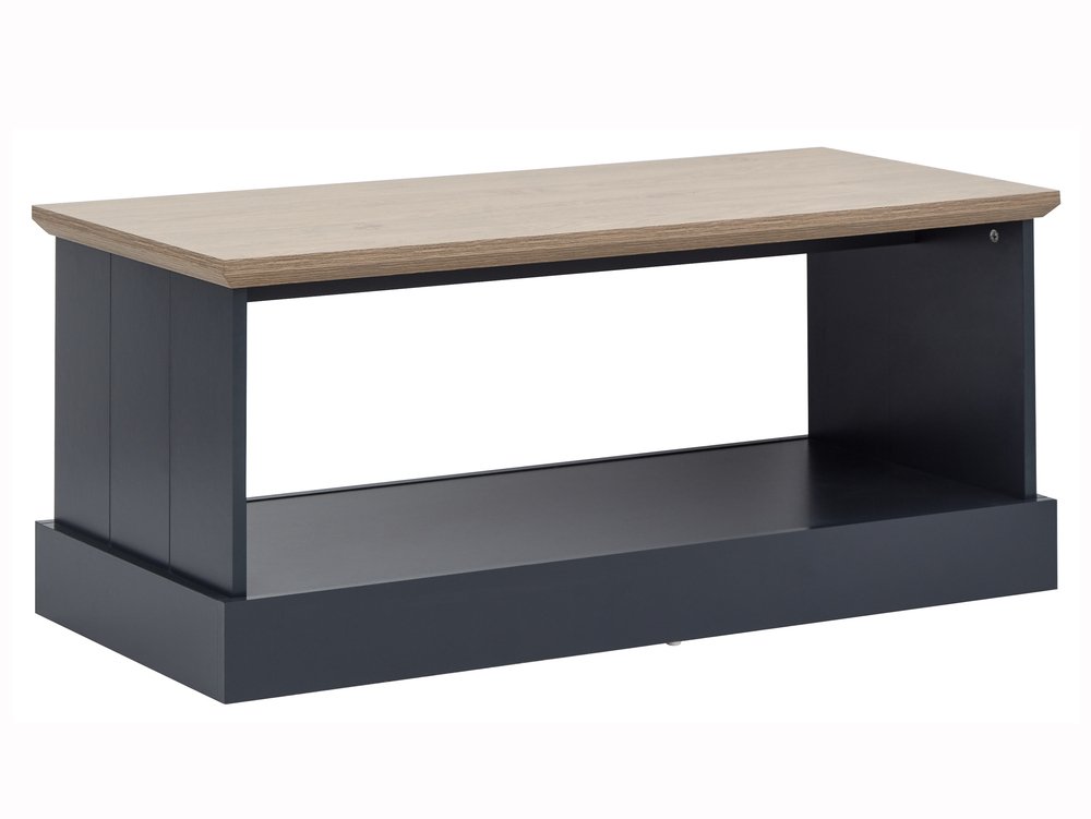 GFW GFW Kendal Slate Blue and Oak Coffee Table (Flat Packed)