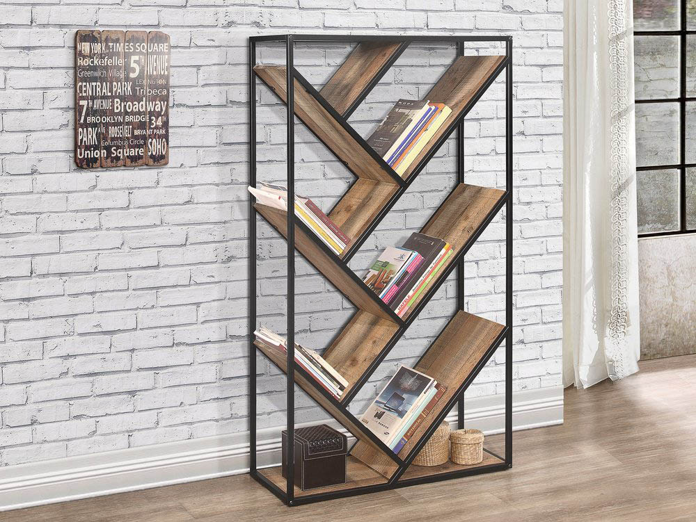 Birlea Birlea Urban Rustic Diagonal Bookcase (Flat Packed)