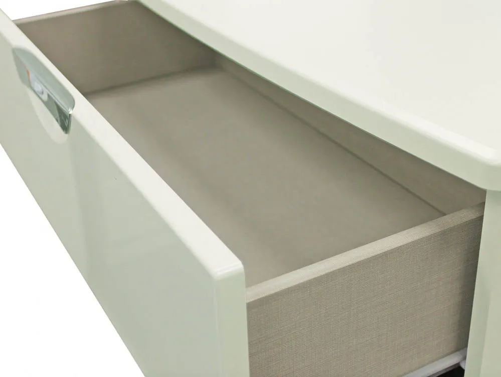 ASC ASC Corsica 3 Drawer Low Chest of Drawers (Assembled)
