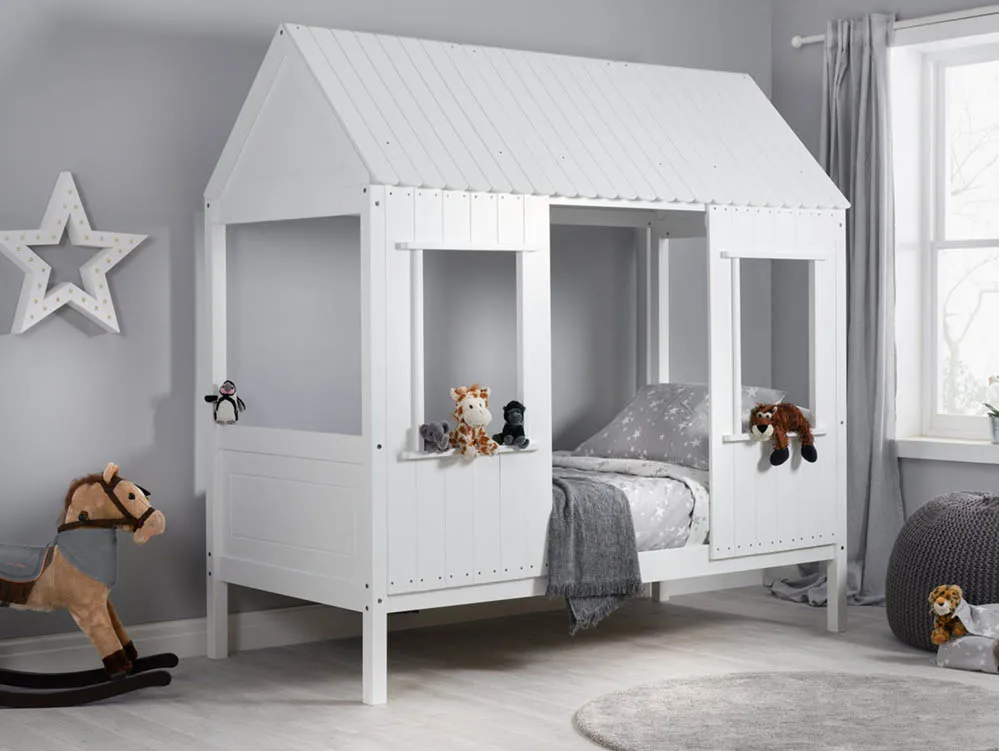 Birlea Birlea Treehouse White Wooden Bed Frame