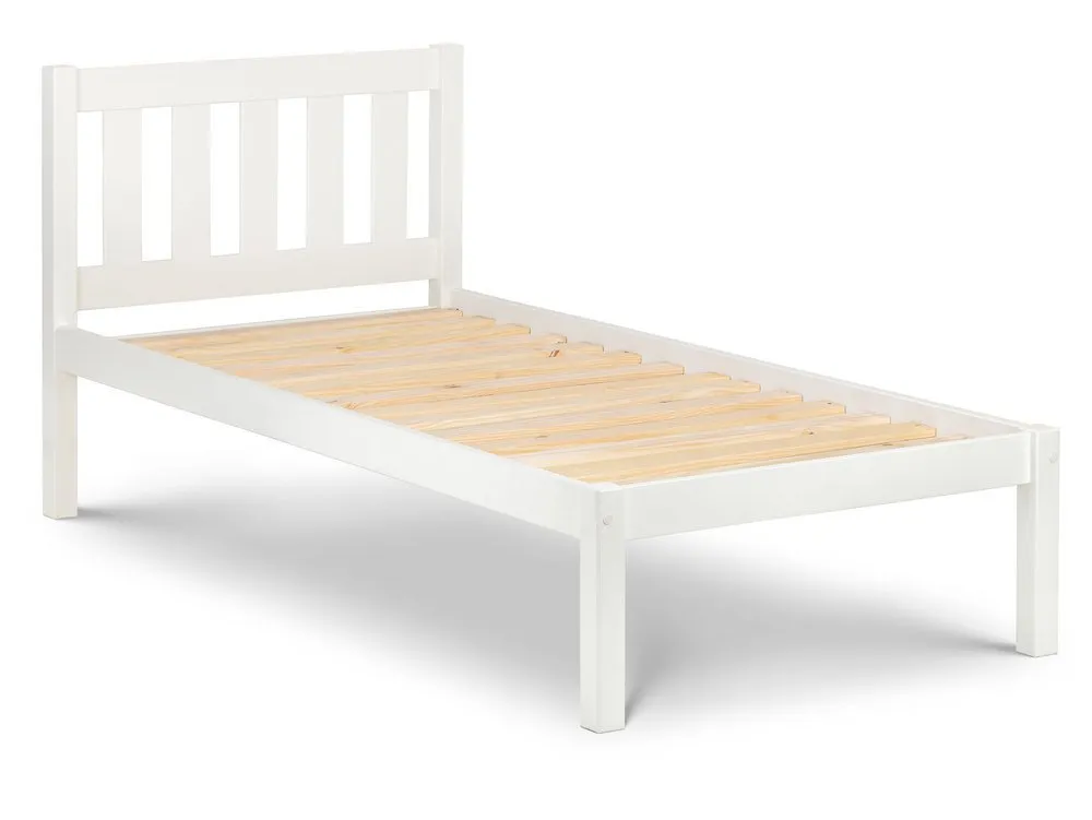 Julian Bowen Julian Bowen Luna Surf White Wooden Bed Frame