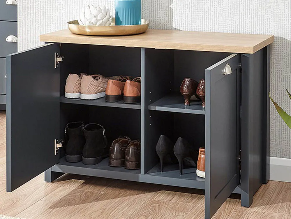 Autograph Solid Wood Shoe Storage Cupboard