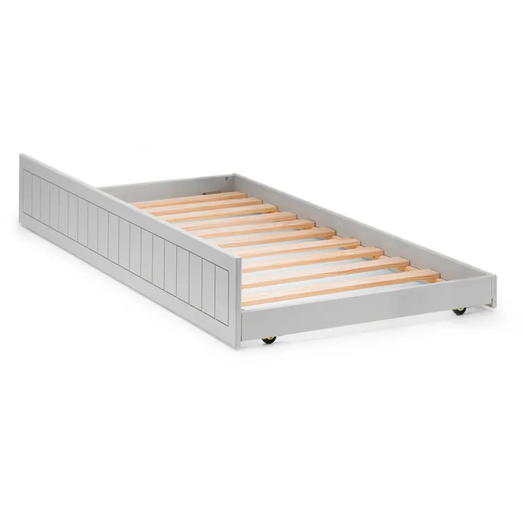 Julian Bowen Julian Bowen Maine Bookcase Dove Grey Trundle Under Bed Frame