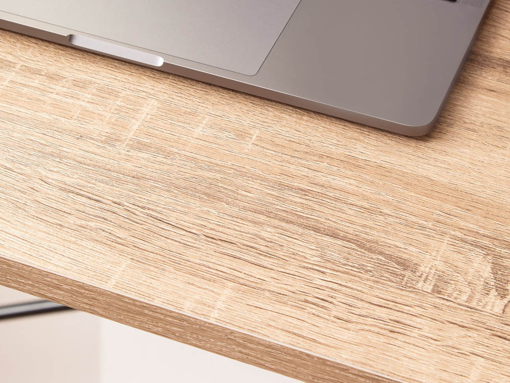 GFW GFW Bramwell Sonoma Oak Folding Desk (Flat Packed)