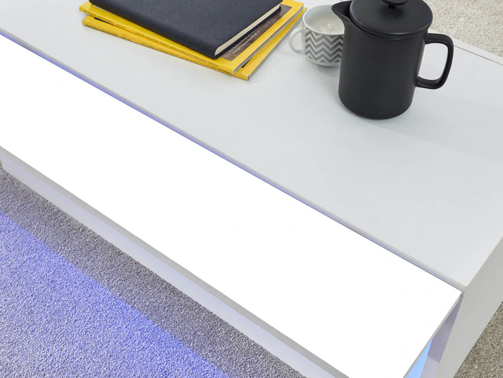 GFW GFW Galicia White Coffee Table (Flat Packed)