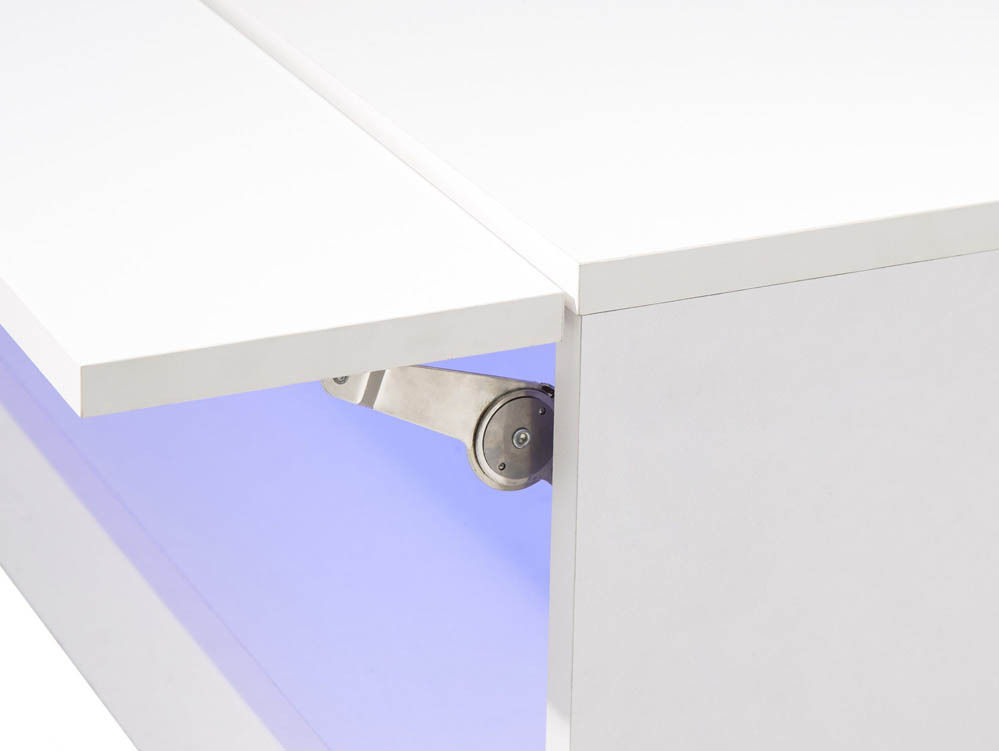 GFW GFW Galicia White Coffee Table (Flat Packed)
