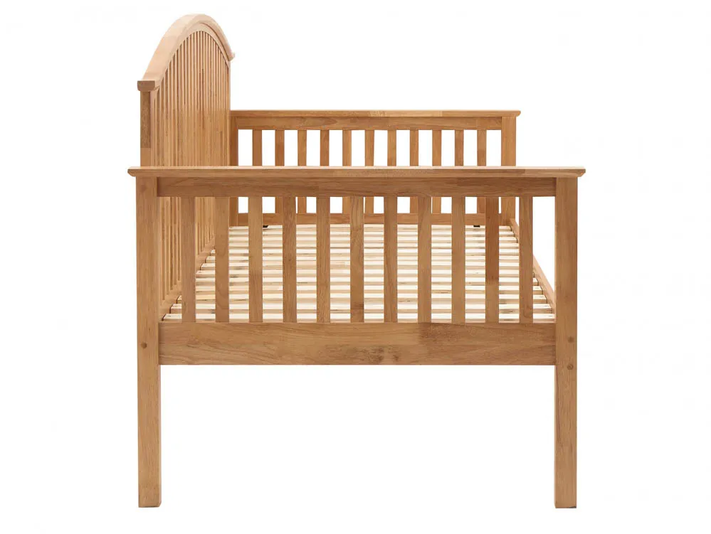 GFW GFW Madrid Oak Wooden Day Bed Frame