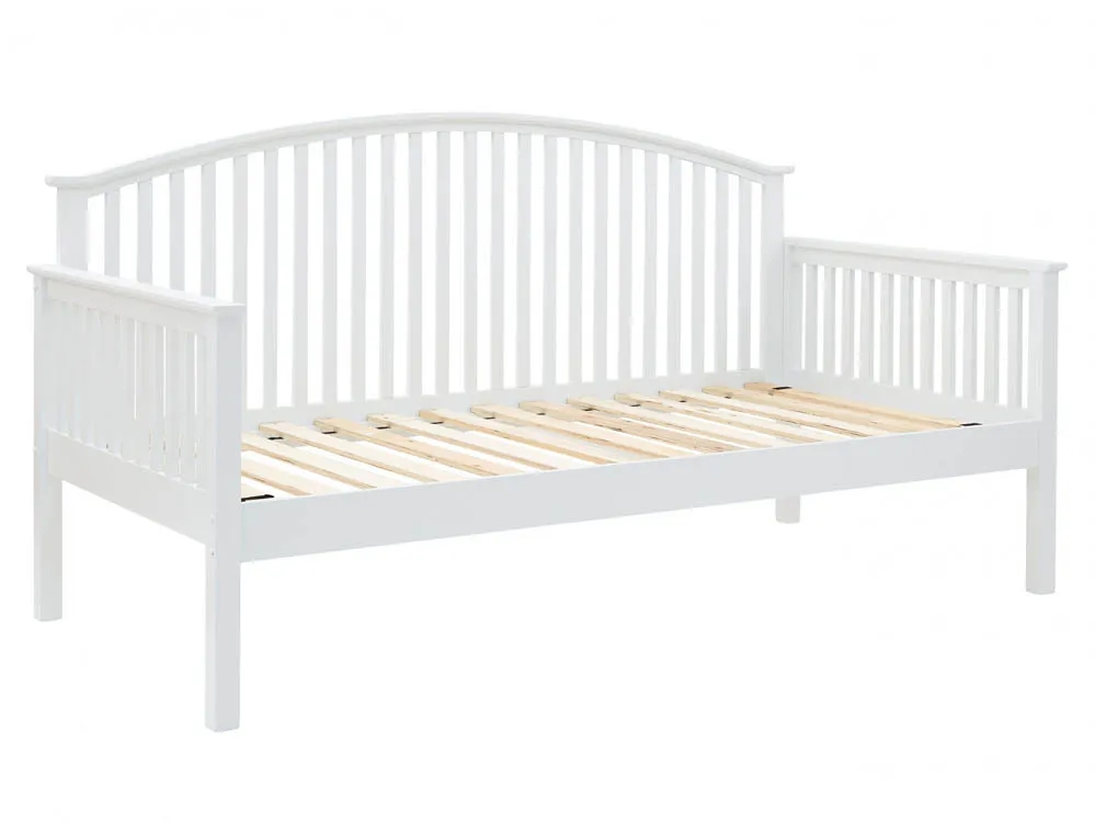 GFW GFW Madrid White Wooden Day Bed Frame