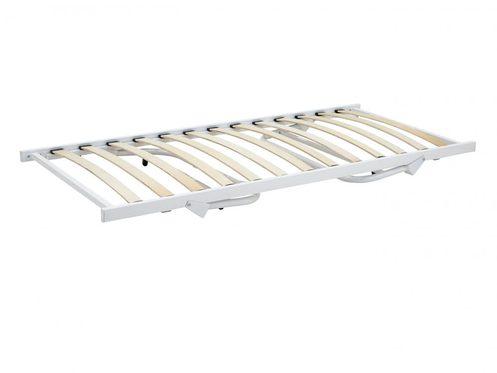 GFW GFW Madison 3ft Single White Trundle Under Bed Frame