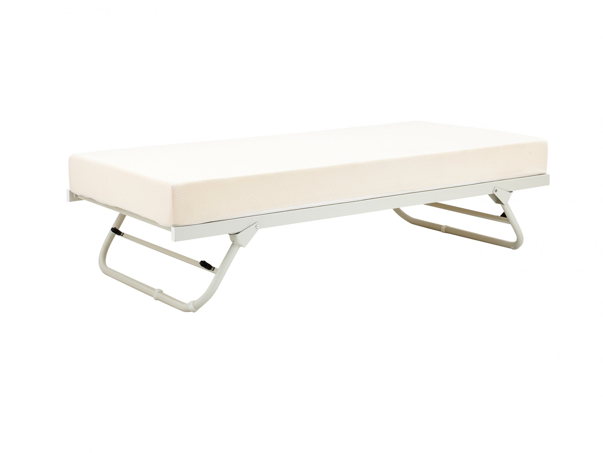 GFW GFW Memphis 3ft Single Ivory Trundle Under Bed Frame