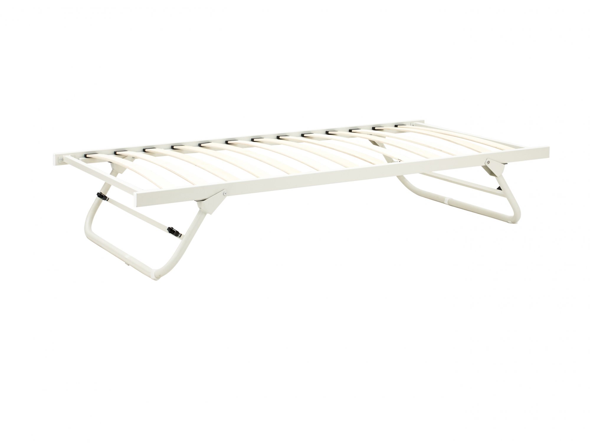 GFW GFW Memphis 3ft Single Ivory Trundle Under Bed Frame