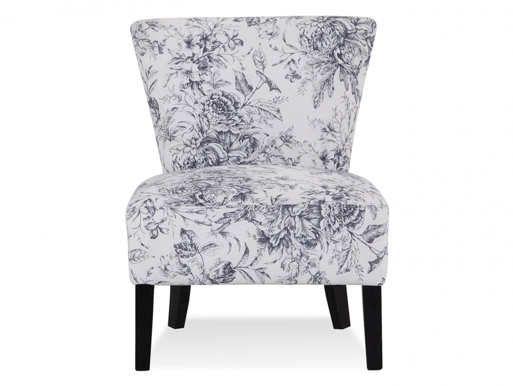 LPD LPD Austen Floral Upholstered Fabric Accent Chair