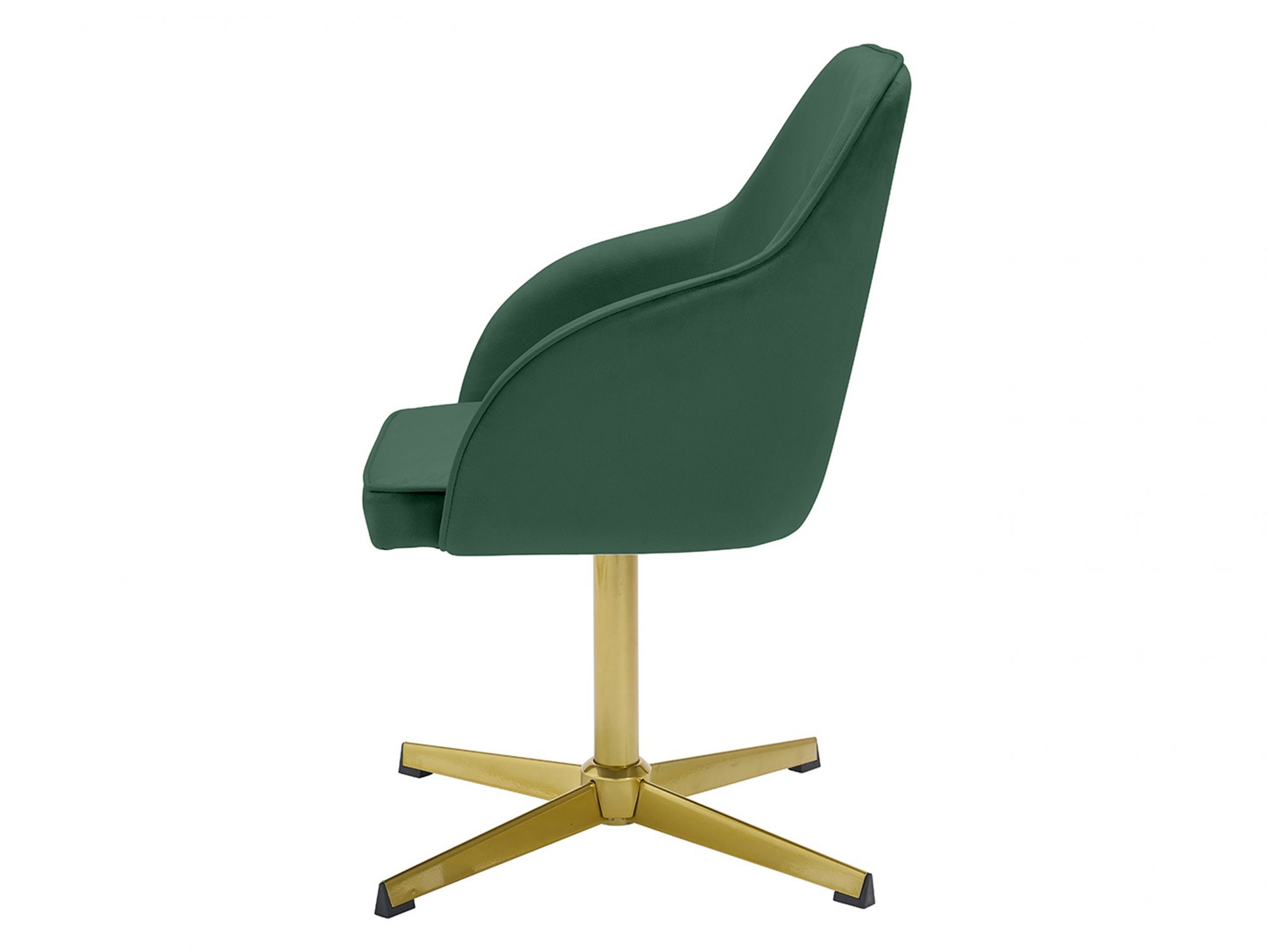 LPD LPD Felix Green Velvet Upholstered Fabric Office Chair