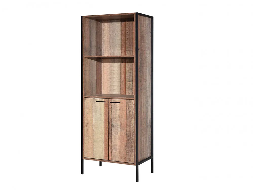 LPD LPD Hoxton Rustic 2 Door Display Cabinet