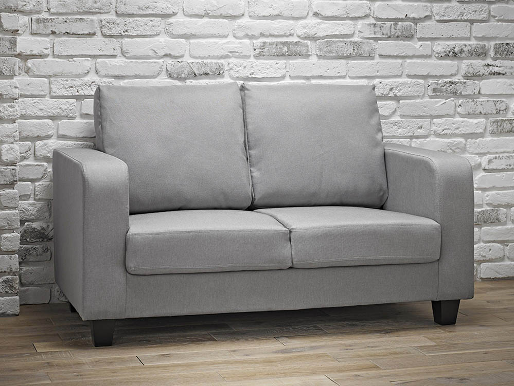 LPD LPD Sofa In A Box Grey Linen 2 Seater Sofa
