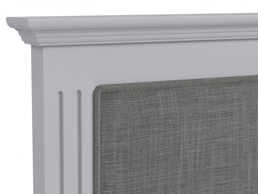 Kenmore Kenmore Catlyn 5ft King Size Grey Wooden Bed Frame