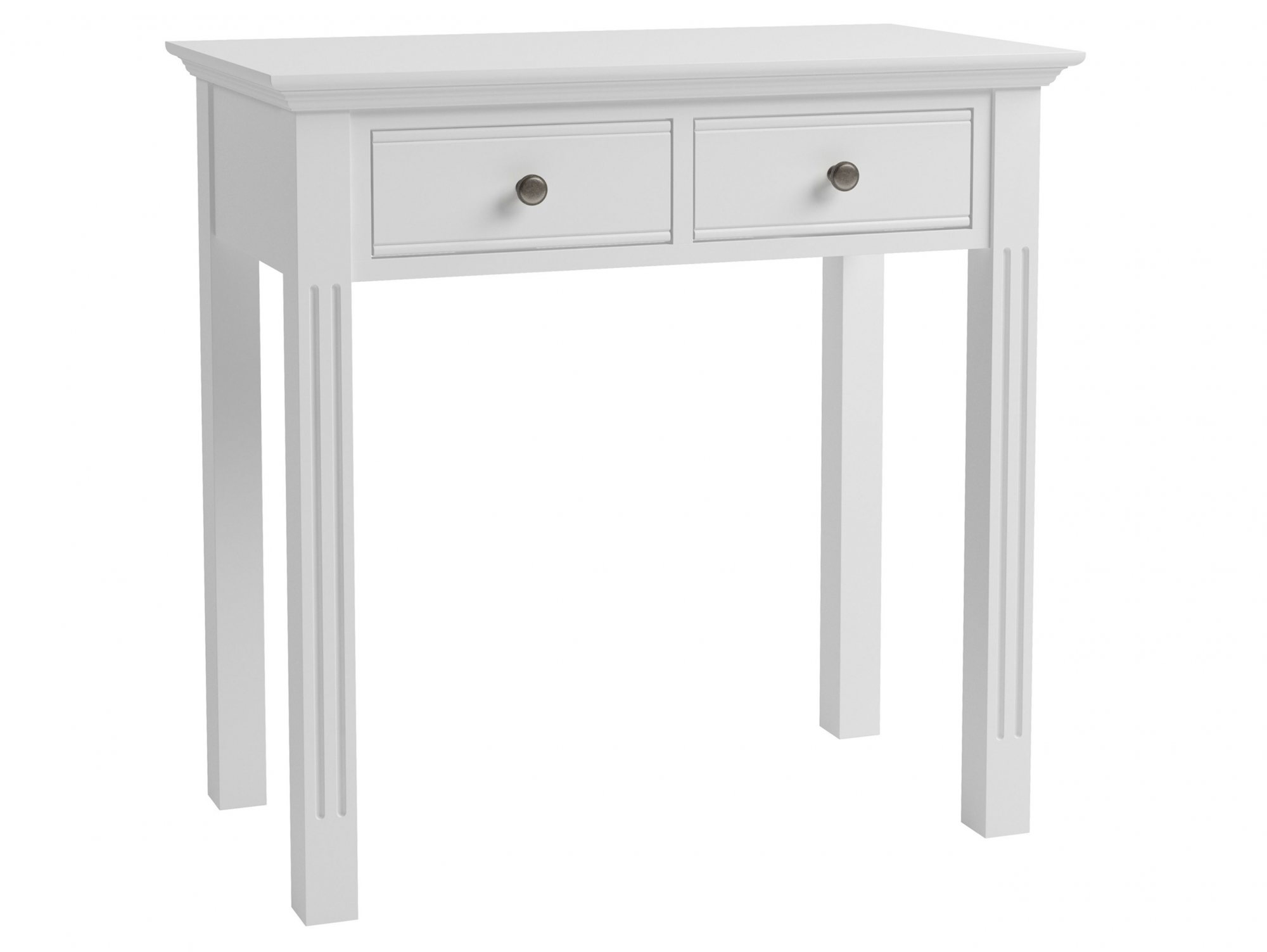 Kenmore Kenmore Catlyn White 2 Drawer Dressing Table (Flat Packed)