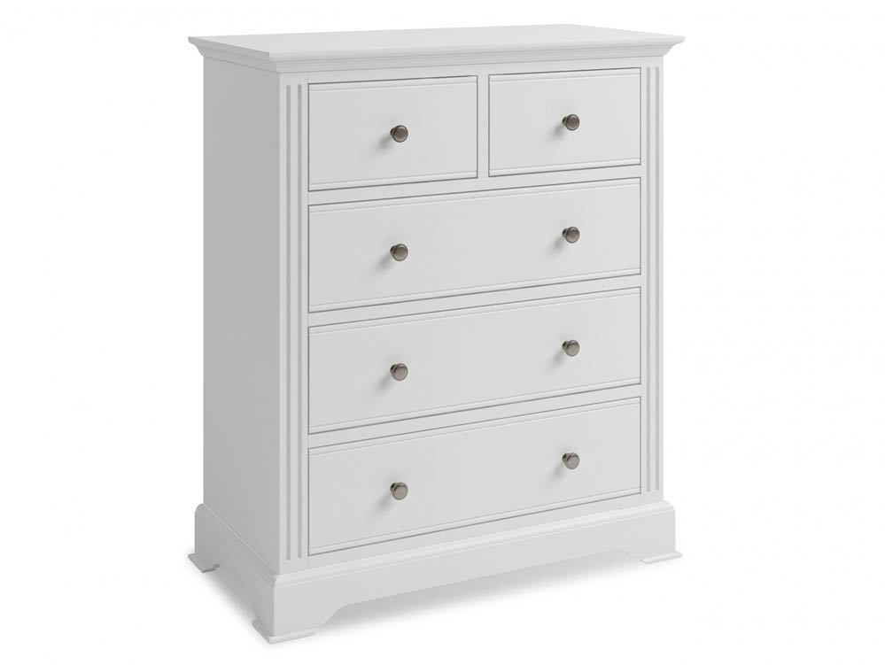 Kenmore Kenmore Catlyn White 3+2 Drawer Chest of Drawers (Assembled)