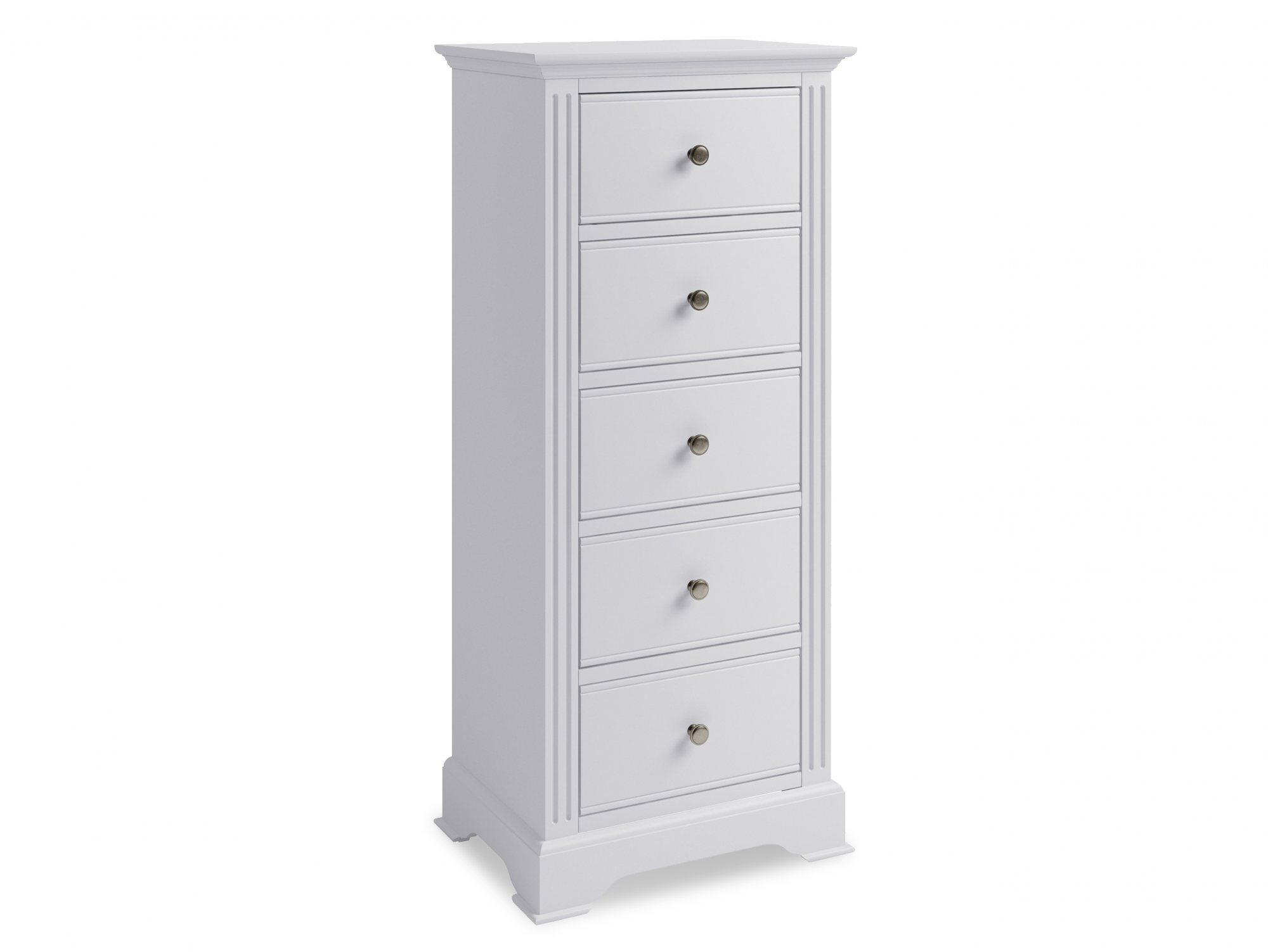 Kenmore Kenmore Catlyn White 5 Drawer Tall Narrow Chest of Drawers (Assembled)