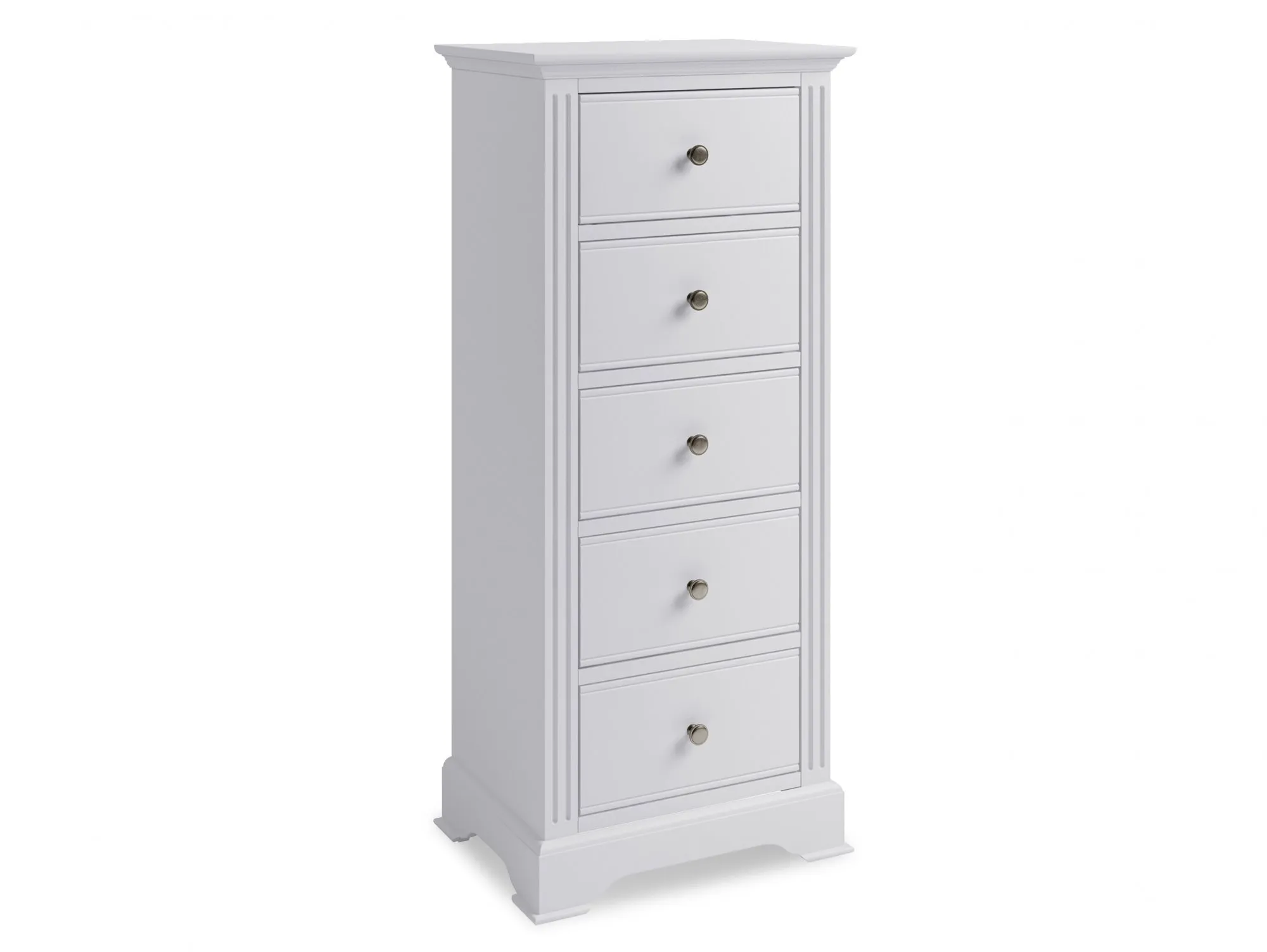 Kenmore Kenmore Catlyn White 5 Drawer Tall Narrow Chest of Drawers (Assembled)