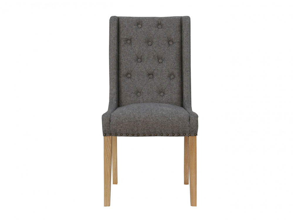 Kenmore Kenmore Avalon Dark Grey Fabric Dining Chair