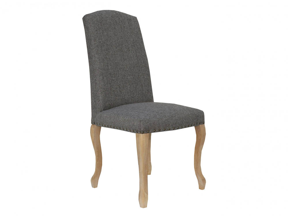 Kenmore Kenmore Cora Dark Grey Fabric Dining Chair