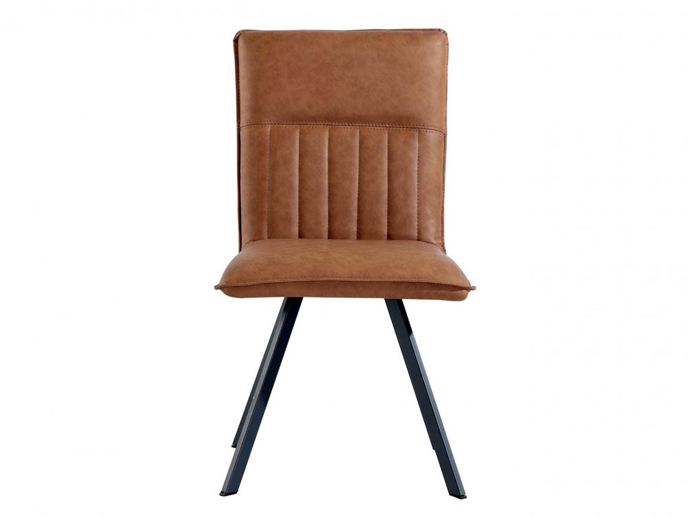 Kenmore Kenmore Faris Tan Faux Leather Dining Chair
