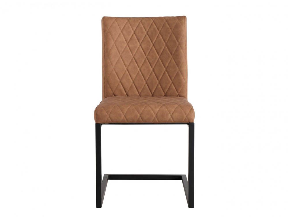Kenmore Kenmore Flynn Tan Faux Leather Dining Chair