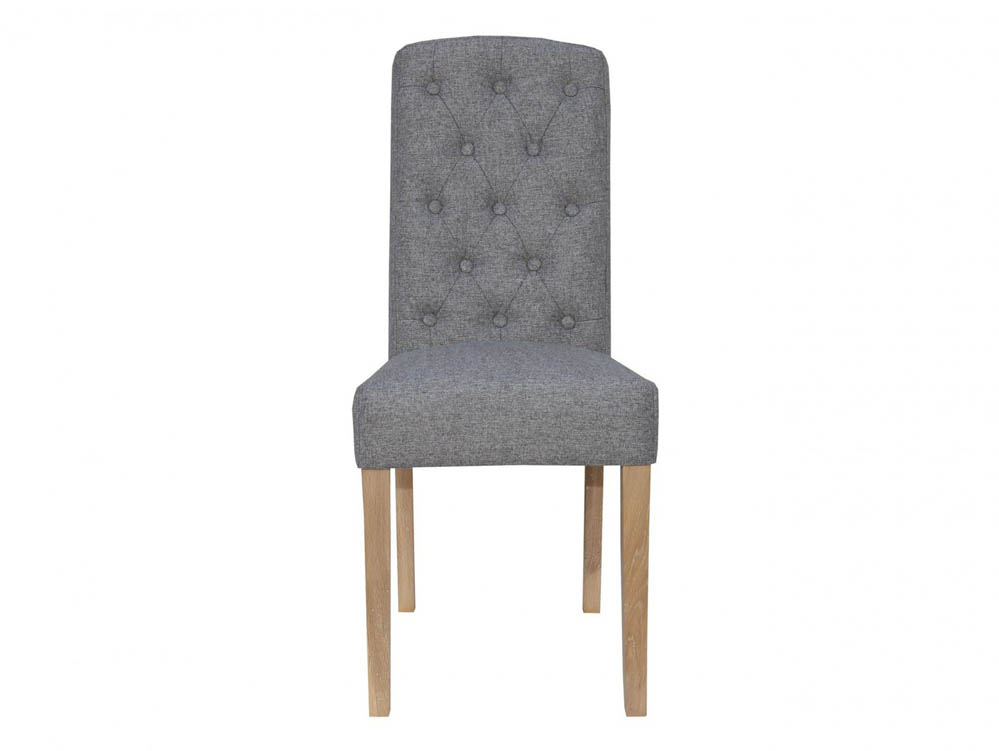Kenmore Kenmore Tain Light Grey Fabric Dining Chair