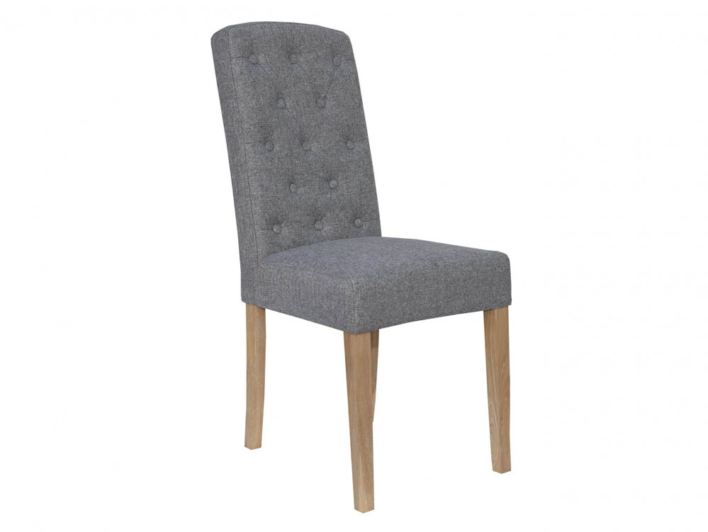 Kenmore Kenmore Tain Light Grey Fabric Dining Chair