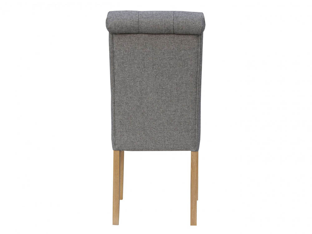 Kenmore Kenmore Yara Light Grey Fabric Dining Chair
