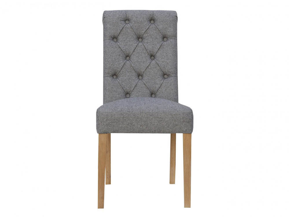 Kenmore Kenmore Yara Light Grey Fabric Dining Chair