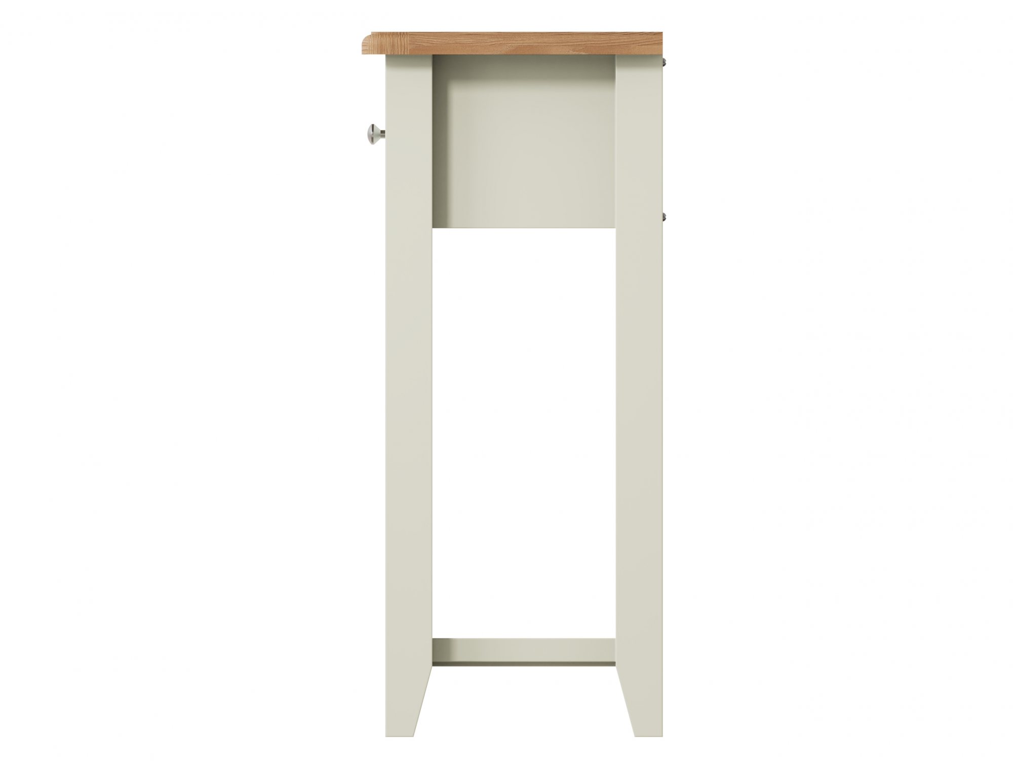 Kenmore Kenmore Patterdale White and 1 Drawer Tall Lamp Table (Assembled)