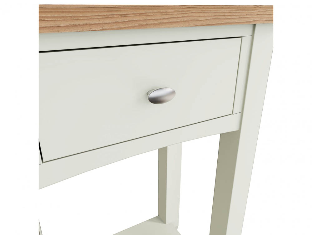 Kenmore Kenmore Patterdale White and 1 Drawer Tall Lamp Table (Assembled)