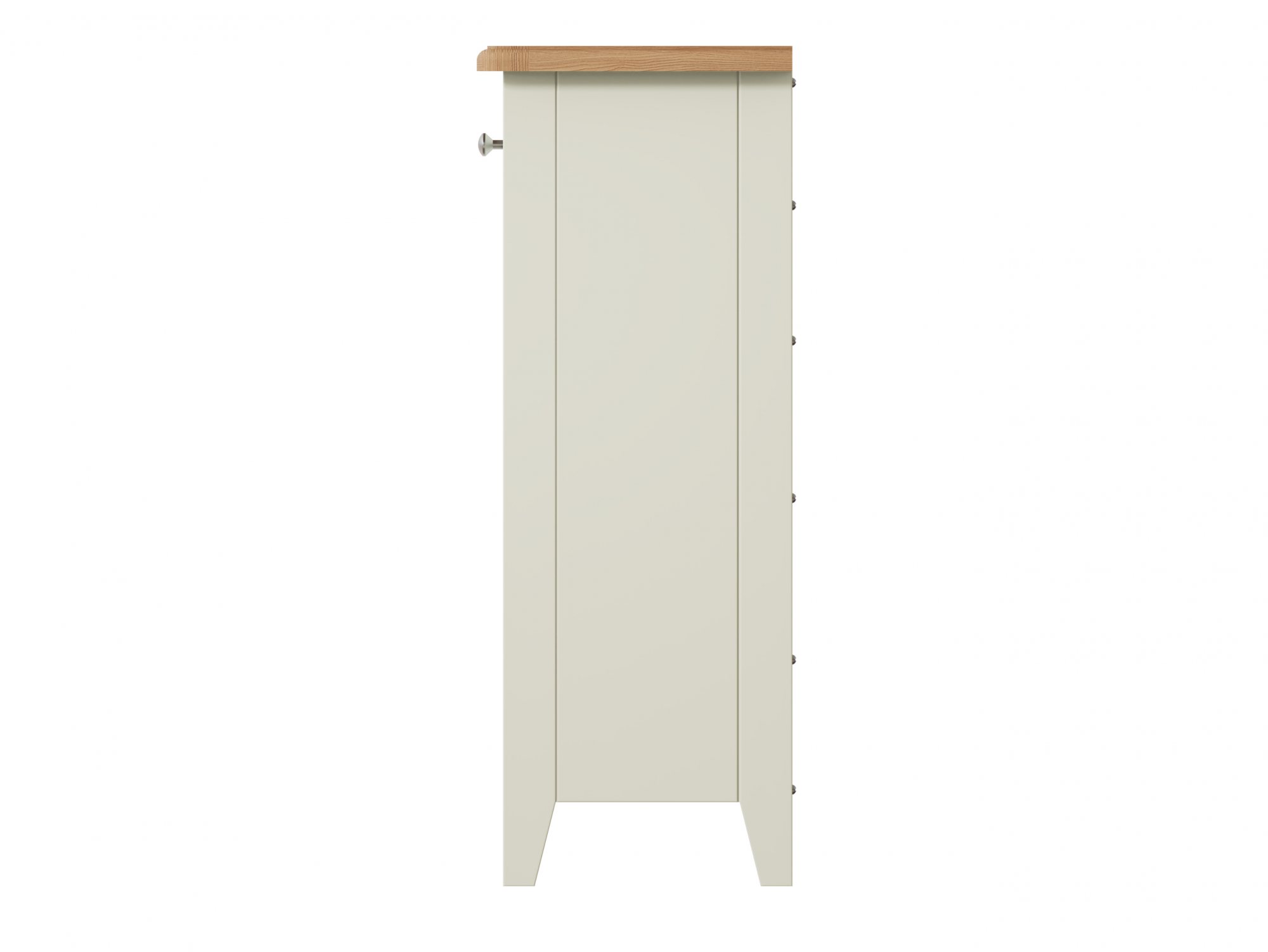 Kenmore Kenmore Patterdale White and Oak 1 Drawer Wine Cabinet (Assembled)