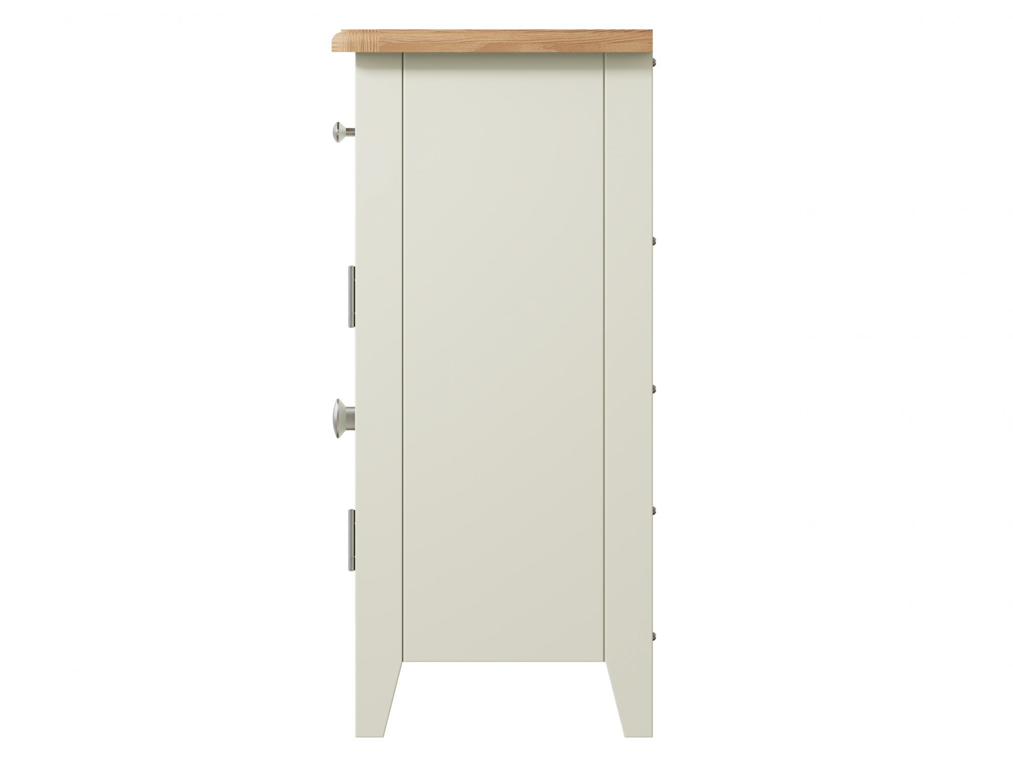 Kenmore Kenmore Patterdale White and Oak 2 Door 1 Drawer Compact Sideboard (Assembled)