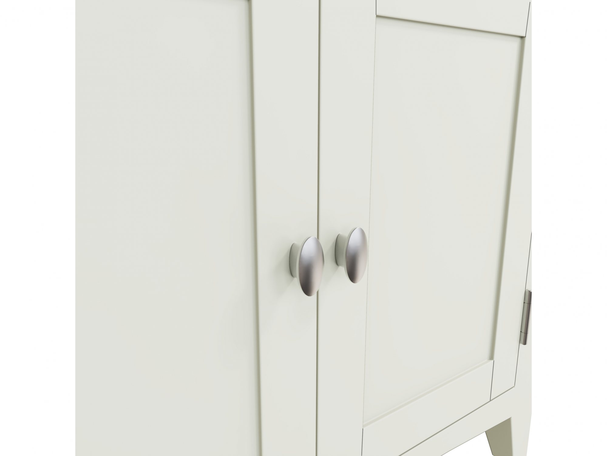 Kenmore Kenmore Patterdale White and Oak 2 Door 1 Drawer Compact Sideboard (Assembled)