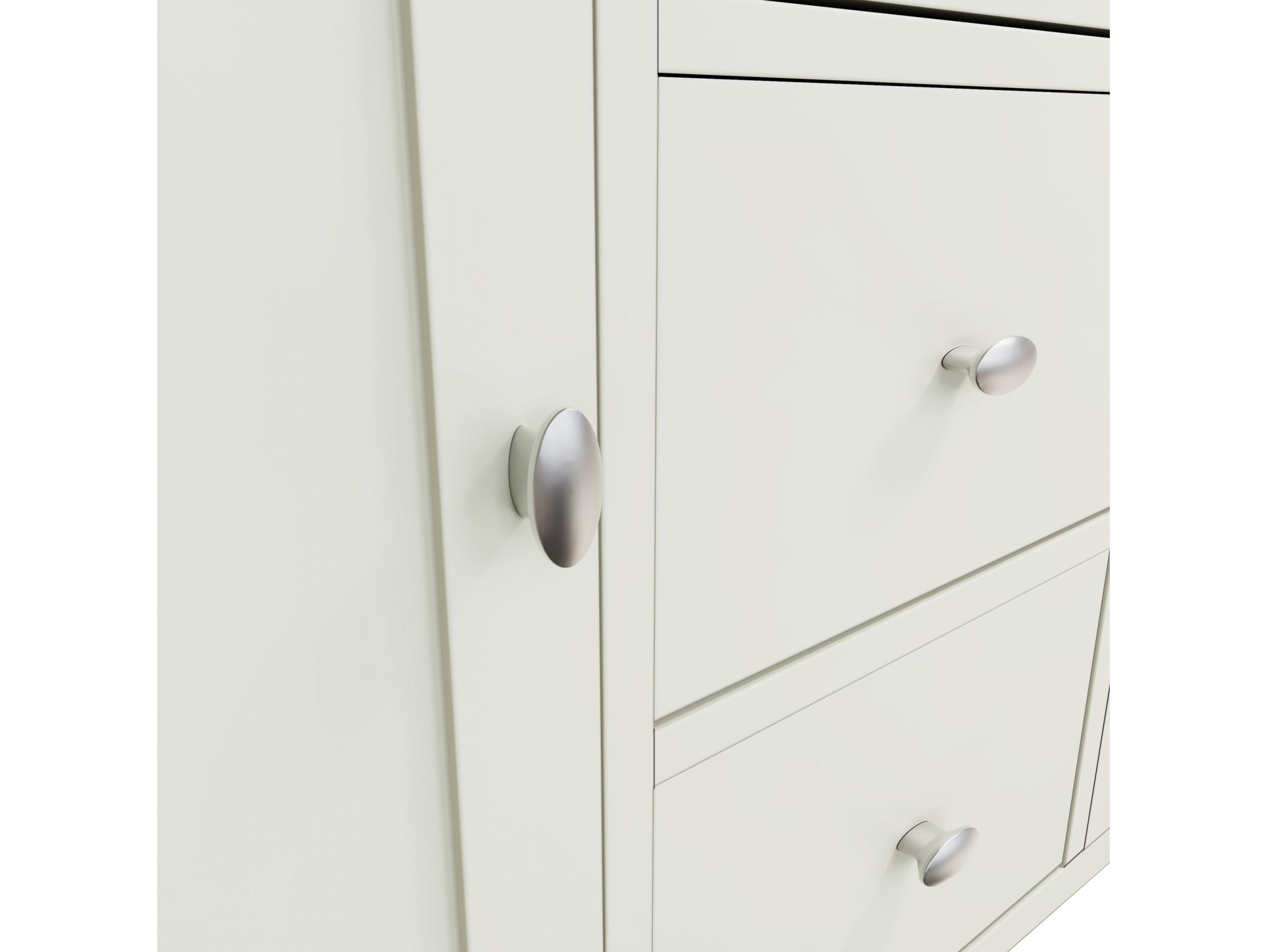 Kenmore Kenmore Patterdale White and Oak 2 Door 3 Drawer Large Sideboard (Assembled)