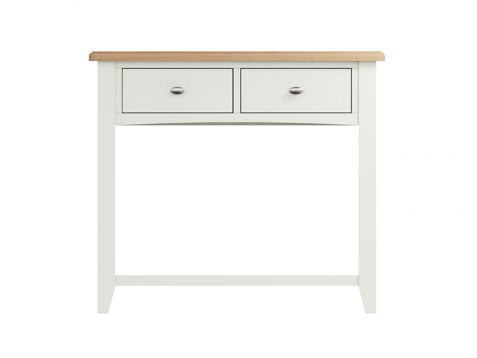Kenmore Kenmore Patterdale White and Oak 2 Drawer Console Table (Flat Packed)